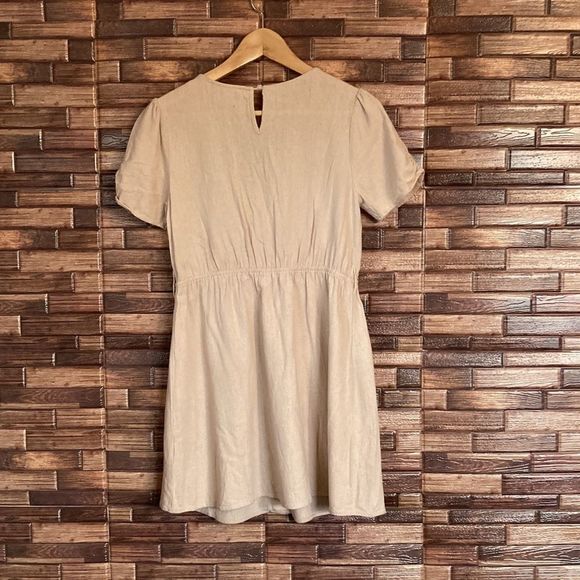 E&M mini linen  boho dress - Picture 4 of 10